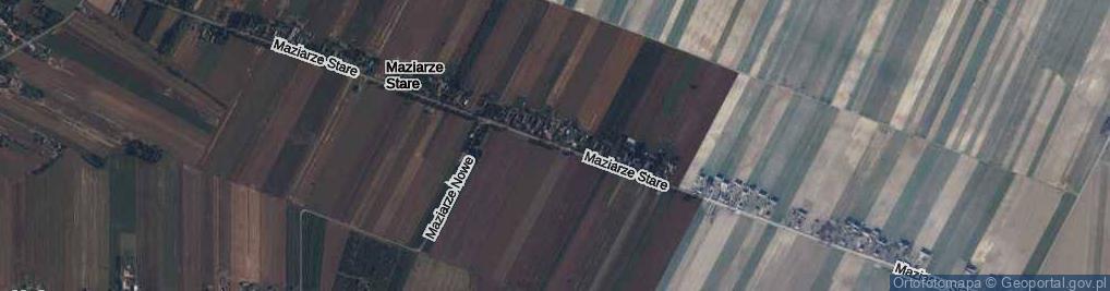 Zdjęcie satelitarne Maziarze Stare ul.